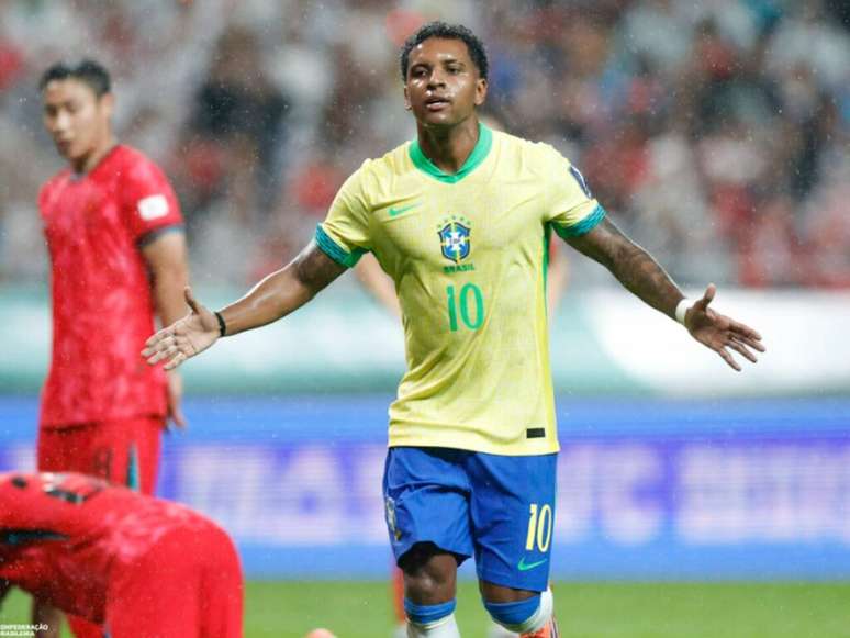Rodrygo pela Sele&ccedil;&atilde;o 