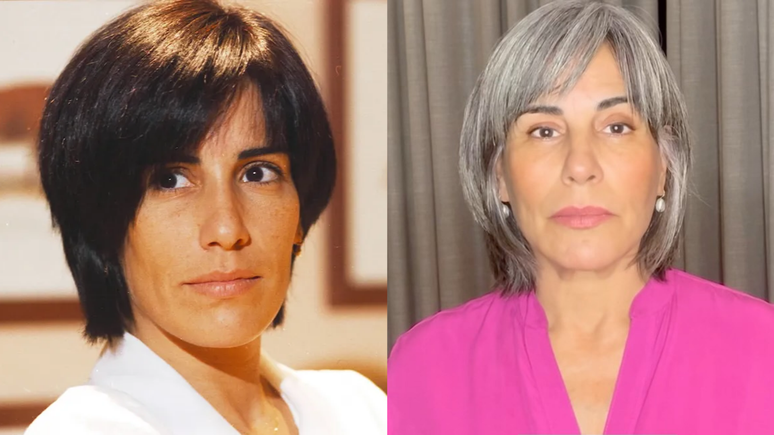 Gloria Pires em O Rei do Gado e atualmente