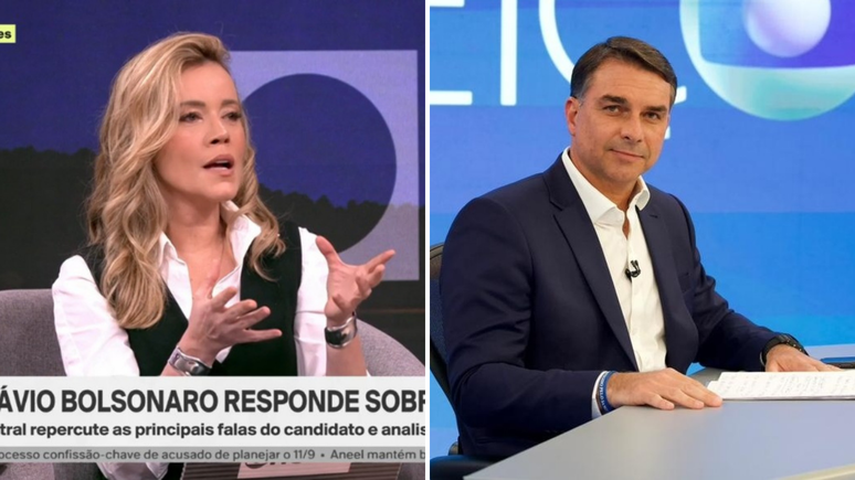 Jornalista critica Fl&aacute;vio Bolsonaro ap&oacute;s sabatina na Globo: 'Mentiu bastante'