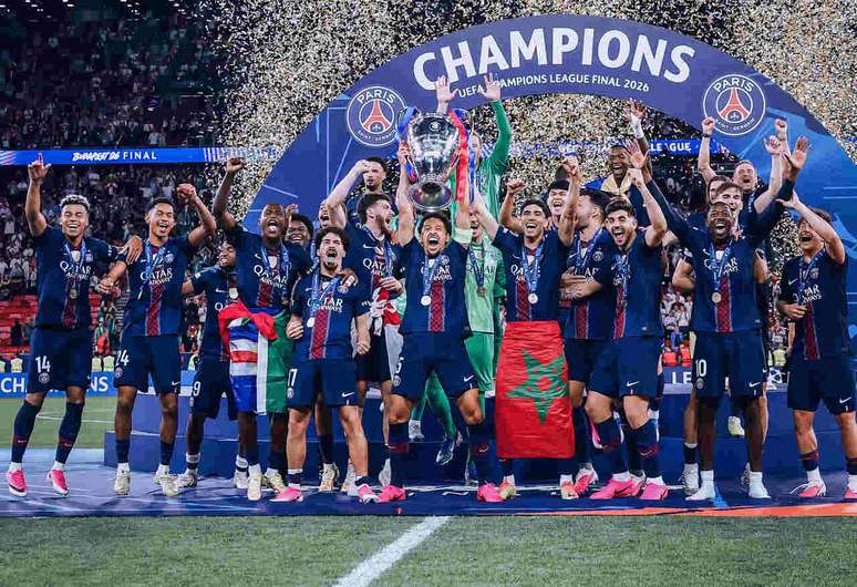 O Paris Saint-Germain &eacute; o atual bicampe&atilde;o da UEFA Champions League &ndash;
