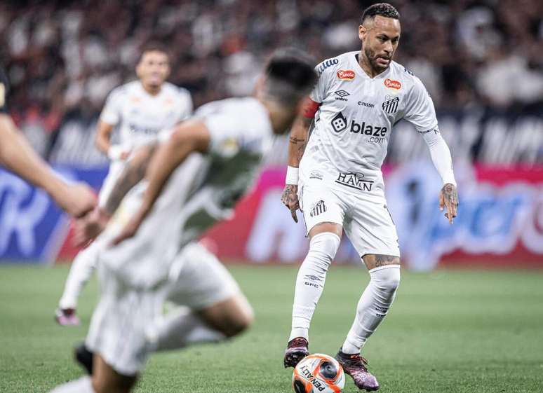 Neymar far&aacute; segundo jogo na Neo Qu&iacute;mica Arena contra o Corinthians &ndash;