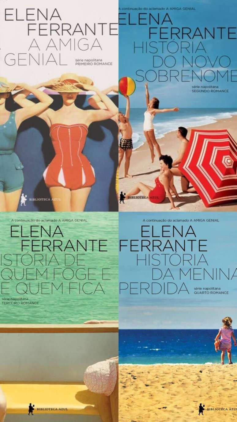 Tetralogia Napolitana, de Elena Ferrante.