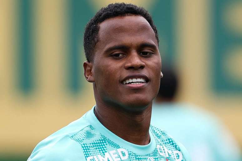 Arias participou das atividades do Palmeiras nesta segunda-feira (31) &ndash;