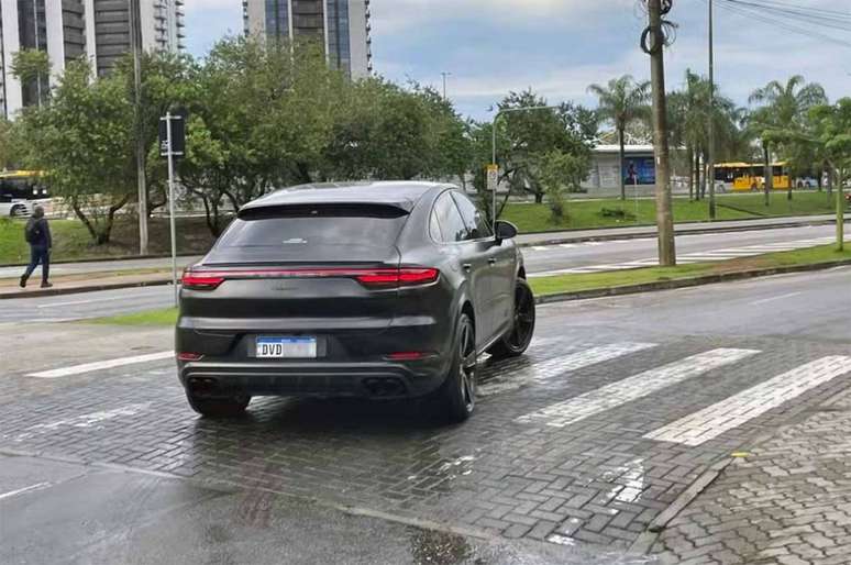 Carro que atacante utilizou para ida ao CT &ndash;
