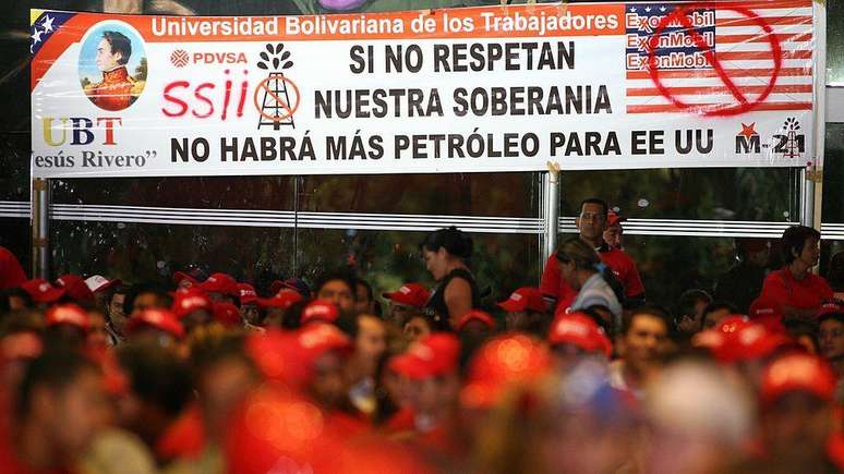 Durante um quarto de s&eacute;culo, o chavismo fez da 'soberania petrol&iacute;fera' uma bandeira pol&iacute;tica