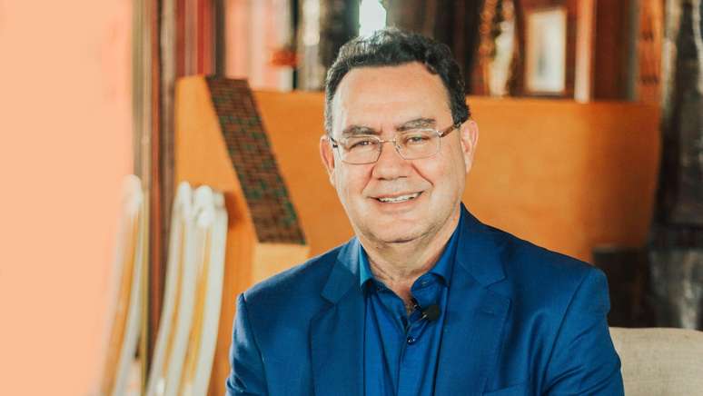 O escritor e psiquiatra Augusto Cury, pr&eacute;-candidato &agrave; Presid&ecirc;ncia da Rep&uacute;blica pelo partido Avante