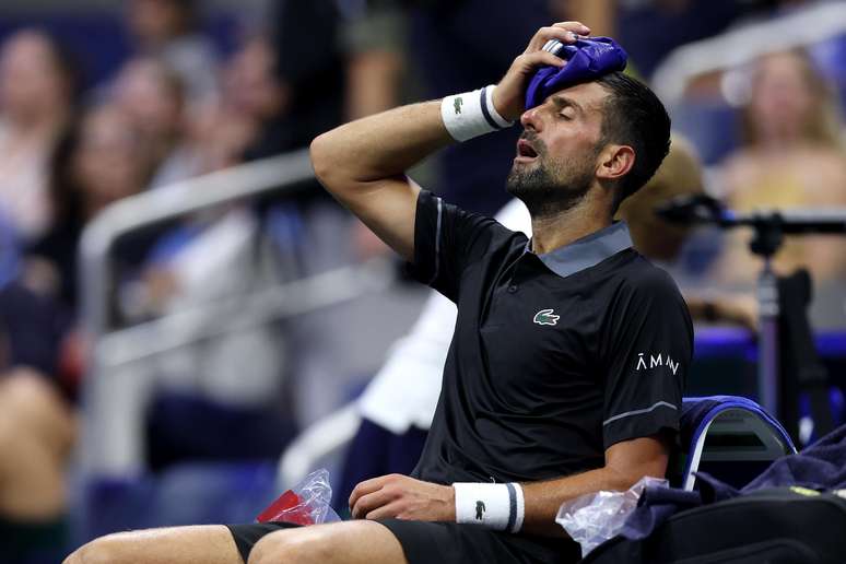 Djokovic passou mal na derrota na estreia no US Open