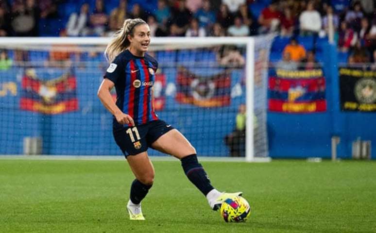 Alexia Putellas, estrela do Barcelona e da sele&ccedil;&atilde;o espanhola &ndash; V&iacute;ctor Salgado/FC Barcelona