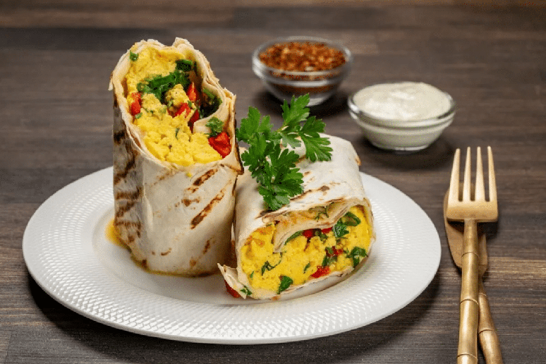 Wrap de ovos 