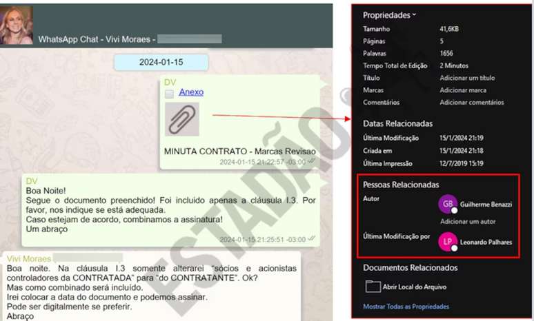 Viviane Barci e Daniel Vorcaro trocaram mensagens sobre contrato do Banco Master com o escrit&oacute;rio da advogada 