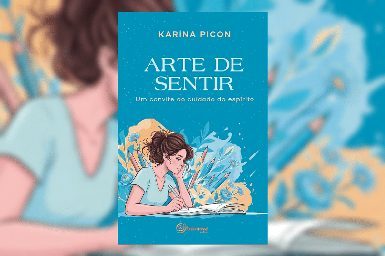 Da escritora e psic&oacute;loga cl&iacute;nica Karina Picon, &ldquo;Arte de sentir&rdquo; usa o desenho livre como caminho para o autoconhecimento 