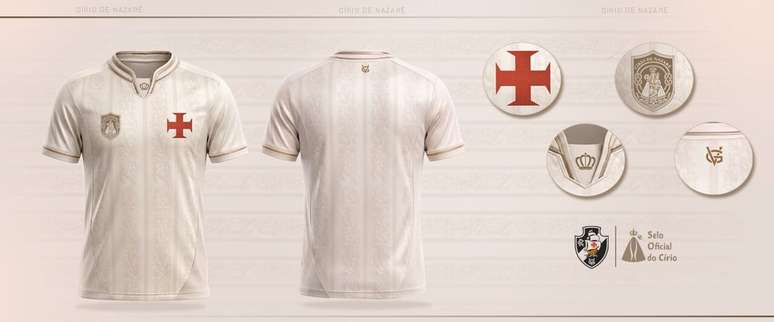 Camisa do Vasco em homenagem ao C&iacute;rio de Nazar&eacute; &ndash;