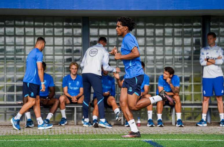 Atividade de prepara&ccedil;&atilde;o do Porto antes de receber o Moreirense no Campeonato Portugu&ecirc;s &ndash;