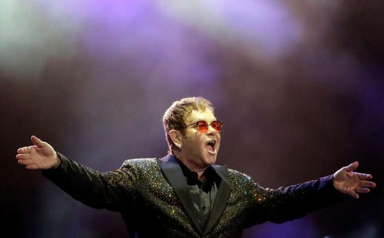 Elton Johh, visto em foto de 2017, volta ao Brasil depois de quase uma d&eacute;cada para se apresentar no Rock in Rio