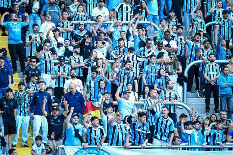Arena do Gr&ecirc;mio pode ter recorde de p&uacute;blico do ano no Gre-Nal &ndash;