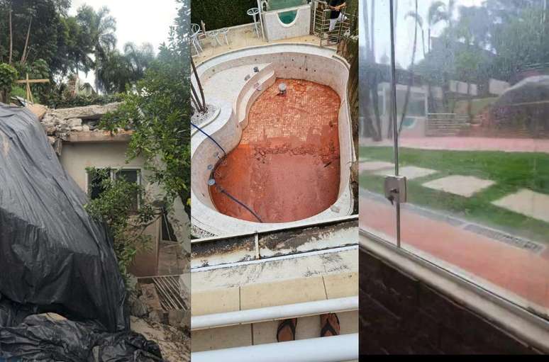 M&uacute;sico do Tihuana teve casa invadida por lama ap&oacute;s queda de muro