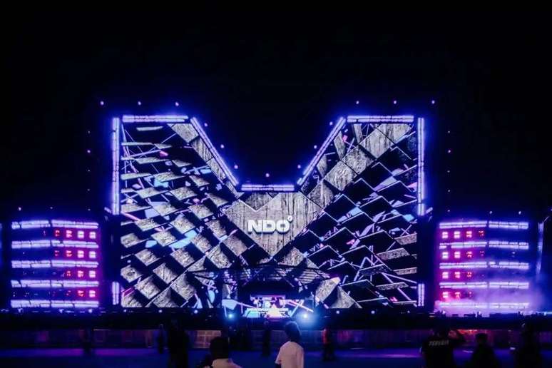 Novo Palco New Dance Order. Imagem: Divulga&ccedil;&atilde;o/Rock in Rio (Cr&eacute;dito: @MorivaFilmes/RaphaGarcia)