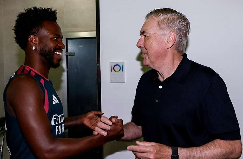 Ancelotti visitou o CT do Real Madrid &ndash;