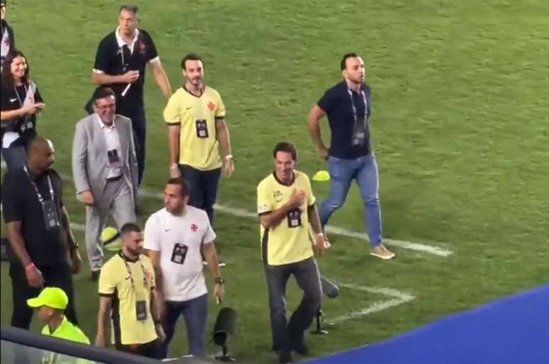 Marcos Lamacchia em jogo do Vasco em S&atilde;o Janu&aacute;rio &ndash;