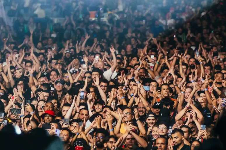 The Hives | Imagem: Divulga&ccedil;&atilde;o/Rock in Rio (Cr&eacute;dito: @MorivaFilmes/@DopamineBlur)