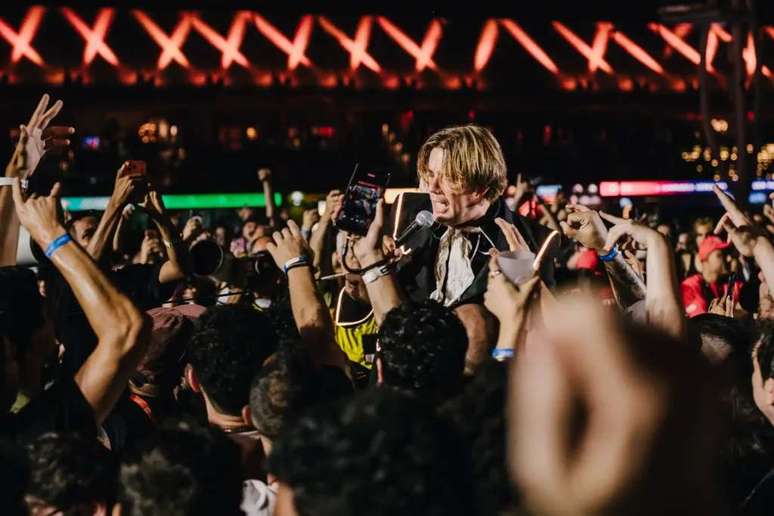 The Hives | Imagem: Divulga&ccedil;&atilde;o/Rock in Rio (Cr&eacute;dito: @MorivaFilmes/@Mangabeira)