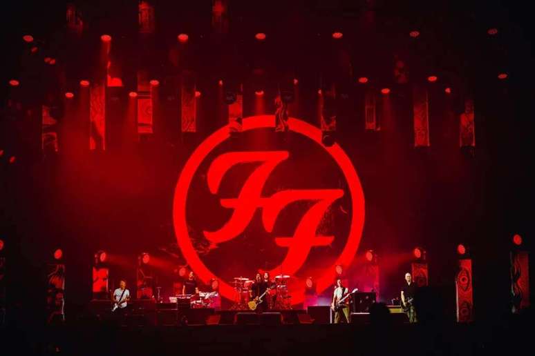 Foo Fighters | Imagem: Divulga&ccedil;&atilde;o/Rock in Rio (Cr&eacute;dito: @MorivaFilmes/@Lali_Moss)
