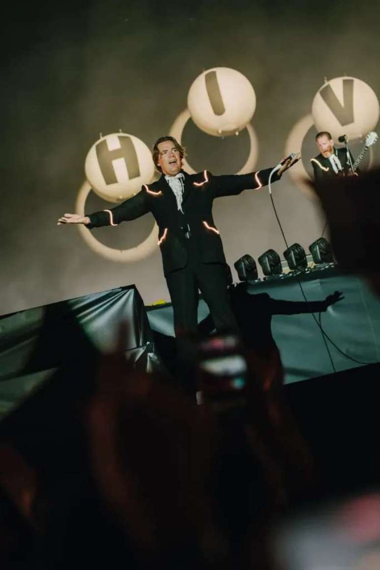 The Hives | Imagem: Divulga&ccedil;&atilde;o/Rock in Rio (Cr&eacute;dito: @MorivaFilmes/@Mangabeira)