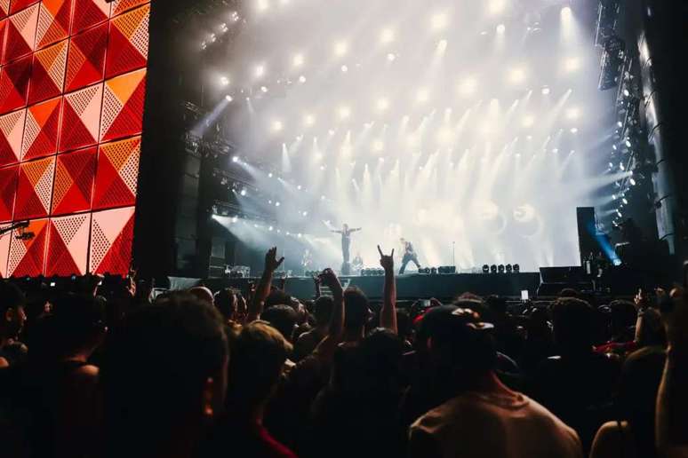The Hives | Imagem: Divulga&ccedil;&atilde;o/Rock in Rio (Cr&eacute;dito: @MorivaFilmes/@VictorCarvalho)