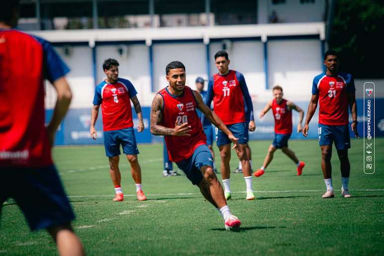 Treino do Fortaleza segue a todo vapor &ndash;