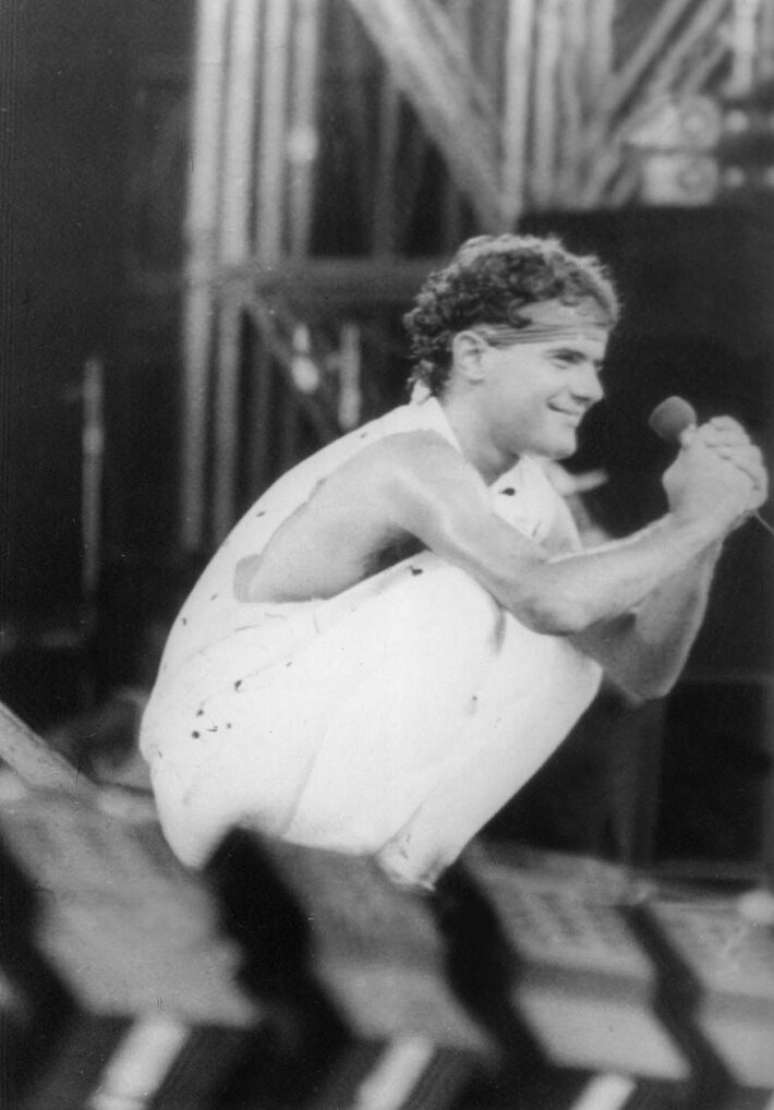 Cazuza em 1985, no Rock in Ro