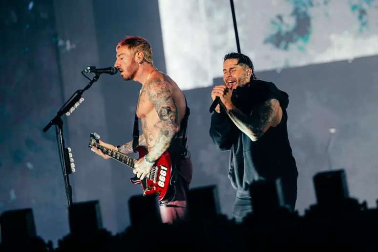 Avenged Sevenfold | Imagem: Divulga&ccedil;&atilde;o/Rock in Rio (Cr&eacute;dito: @MorivaFilmes/@AlexWoloch)