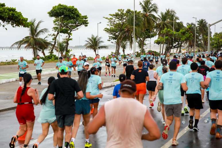Percurso na orla de Macei&oacute; (Foto: Luiz Doro / @dorofoto / HT Sports)
