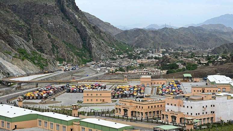 A passagem de Torkham &eacute; conhecida como "Ponto Zero"