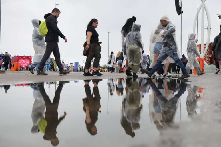 Temperatura m&aacute;xima n&atilde;o passou de 18&ordm;C no terceiro dia do Rock in Rio