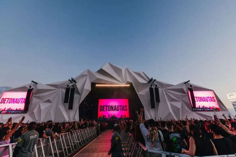 Detonautas Convida Biquini | Imagem: Divulga&ccedil;&atilde;o/Rock in Rio (Cr&eacute;dito: @MorivaFilmes/@SmGrafias)