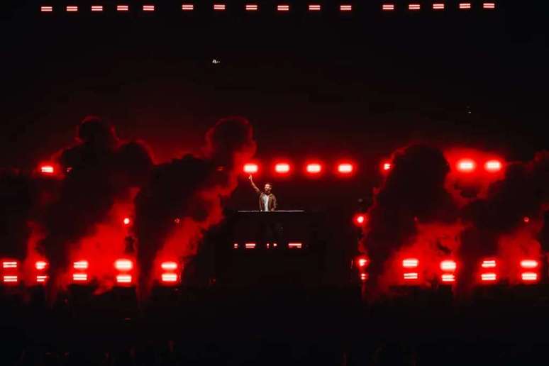 Calvin Harris | Imagem: Divulga&ccedil;&atilde;o/Rock in Rio (Cr&eacute;dito: @MorivaFilmes/@Shourico)