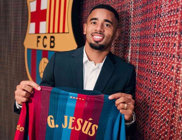 Gabriel Jesus &eacute; um dos refor&ccedil;os do Bar&ccedil;a para esta temporada &ndash;