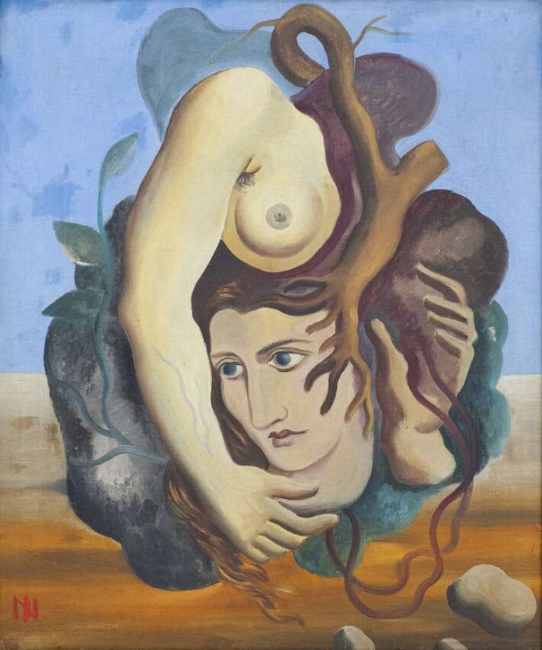 Ismael Nery pintou o essencialismo por meio dos corpos dilacerados, nas v&iacute;sceras expostas, na desarticula&ccedil;&atilde;o do corpo