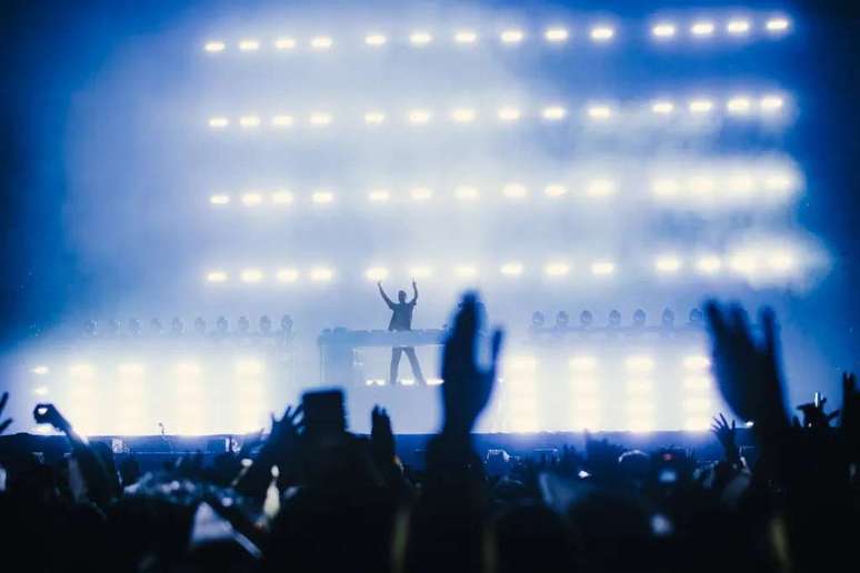 Calvin Harris | Imagem: Divulga&ccedil;&atilde;o/Rock in Rio (Cr&eacute;dito: @MorivaFilmes/@Shourico)