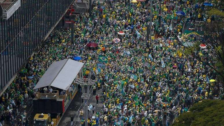 Avenida Paulista se tornou o principal palco do bolsonarismo no pa&iacute;s