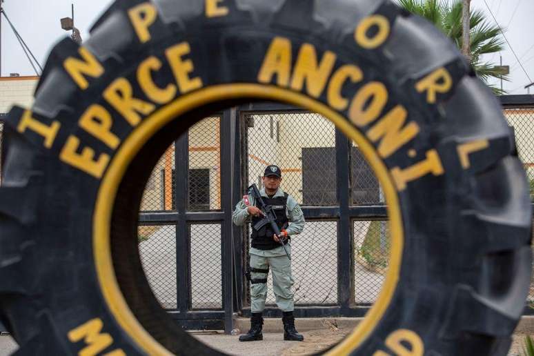 A pris&atilde;o de Anc&oacute;n I, em Lima, &eacute; uma das cinco onde os direitos constitucionais &agrave; liberdade, &agrave; reuni&atilde;o e &agrave; integridade estar&atilde;o temporariamente restringidos