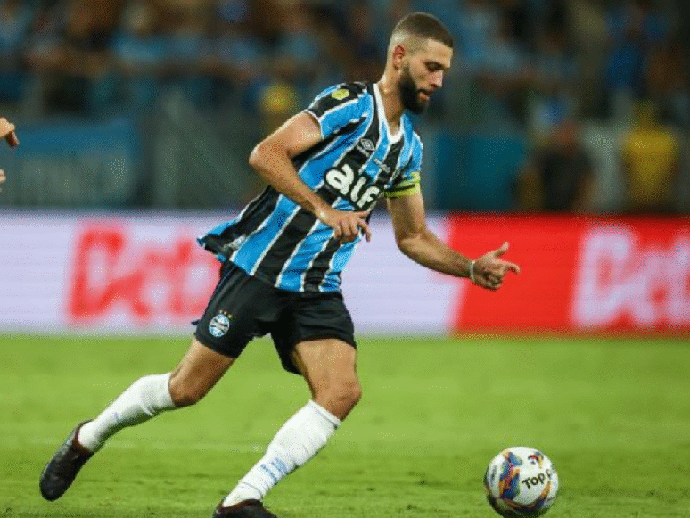 Wagner Leonardo em a&ccedil;&atilde;o pelo Gr&ecirc;mio 
