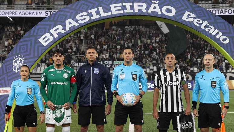 Palmeiras ficou no empate, sem gols, com o Botafogo, fora de casa &ndash;