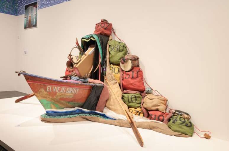 O porto-riquenho Daniel Lind-Ramos tamb&eacute;m tem obra exposta na mostra do Masp