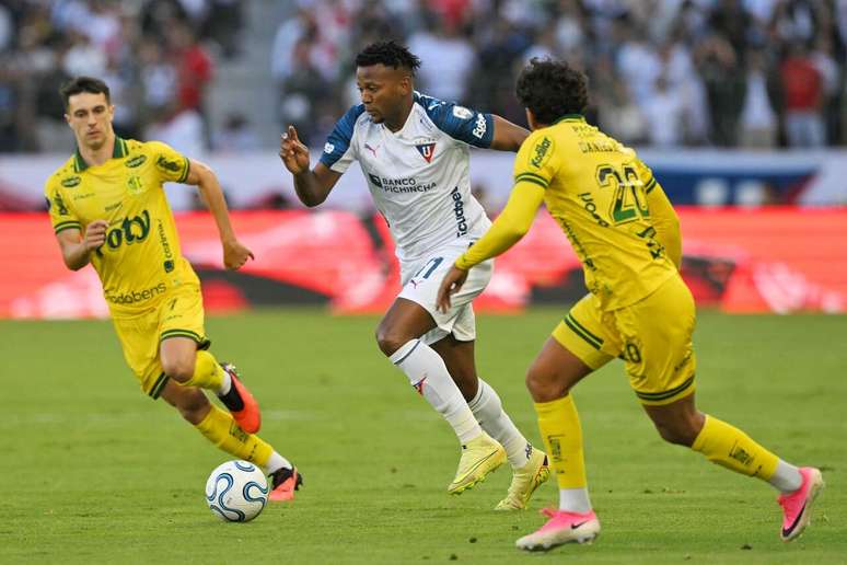 LDU passou pelo Mirassol nas oitavas de final da Libertadores &ndash;