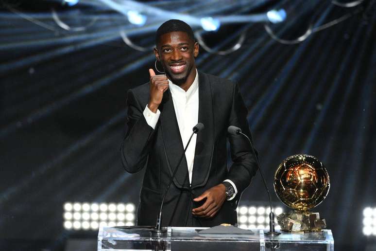 Demb&eacute;l&eacute; &eacute; o atual vencedor da Bola de Ouro &ndash;