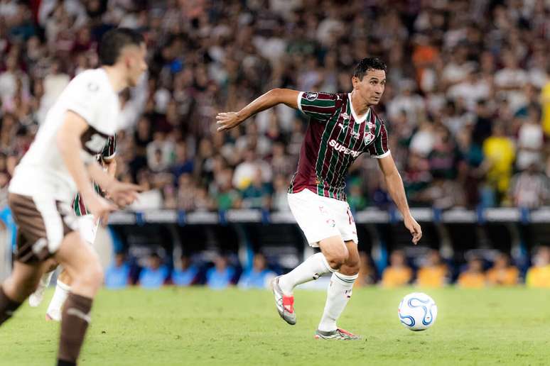 Ganso comandou o meio-campo do Fluminense na vit&oacute;ria sobre o Platense, da Argentina, na Libertadores &ndash;