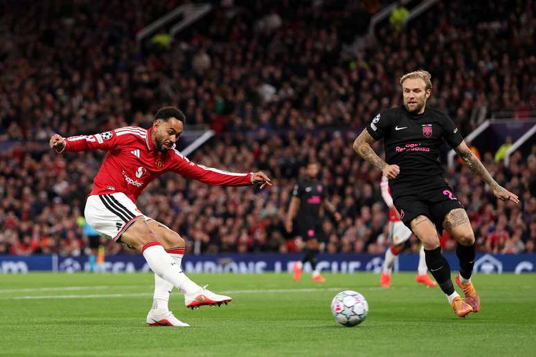 Matheus Cunha teve uma boa atua&ccedil;&atilde;o na goleada do United &ndash;