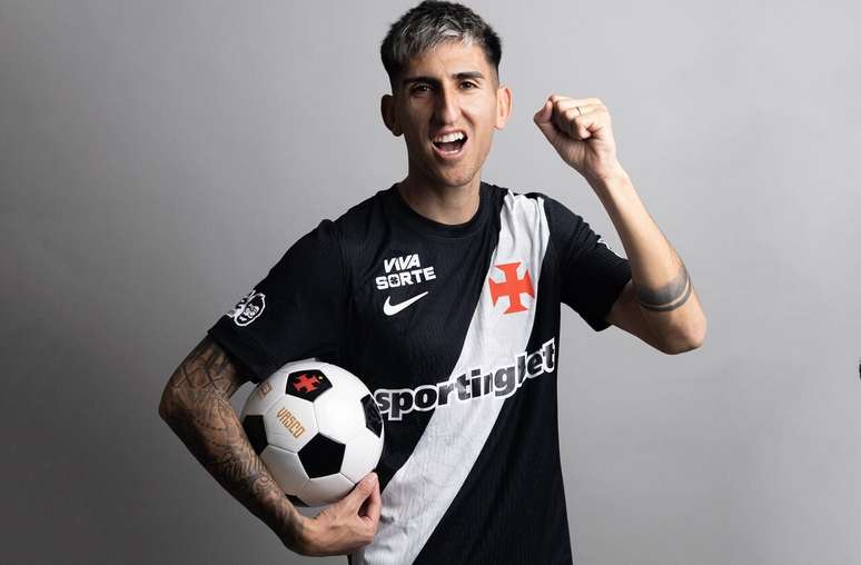 Alan Lescano assinou com o Vasco at&eacute; o fim de 2029 &ndash;