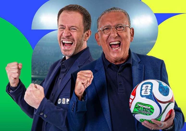 Galv&atilde;o Bueno narrou a Copa pela emissora devido ao acordo entre as partes &ndash;